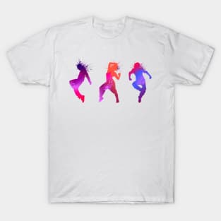 Hip Hop Dance Silhouette T-Shirt